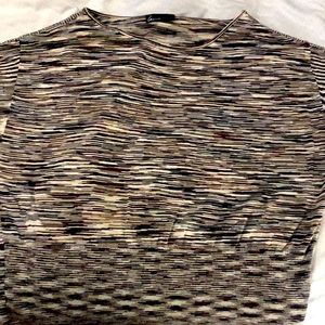 Lane Bryant 18/20 brown stripe sweater